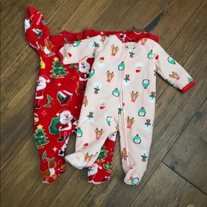 Christmas onesie pj’s